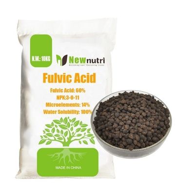 Yellow Brown Powder Potassium Fulvic Acid